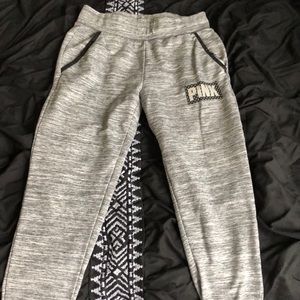 Pink joggers sweatpants